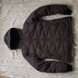 Powderhorn Women's Puffer Ski Jacket brown L, like new